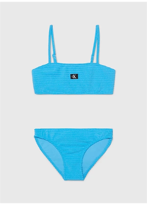 Calvin Klein Mavi K Z Ocuk Bikini Tak M Ky Ky Cgy Boyner