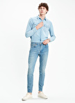 Levis 512 Slim Tapered İndigo Normal Bel Dar Erkek Denim Pantolon 28833-0915