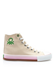 Benetton Bej Kadın Sneaker BN-30189