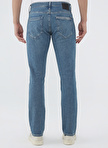 Mavi Normal Bel Standart Erkek Denim Pantolon 0035134794 MARCUS Lt Brushed Mavi_3