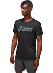 Asics 2011C334-002 CORE ASICS TOP Siyah Erkek O Yaka   Normal Kalıp