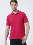 Pierre Cardin Polo Yaka Düz Pembe Erkek Polo T-Shirt EARTH