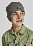 Jack & Jones Gri Erkek Çocuk Bere JACDNA BEANIE SN JNR