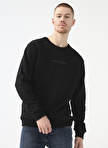 Columbia Siyah CSC Basic BAR Split Crew Erkek Sweatshirt CS0274 CSC M BAR SPLIT CREW SWEATSH_4