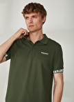 Discovery Expedition Polo Yaka Düz Haki Erkek T-Shirt DUK