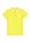 U.S. Polo Assn. Düz Yeşil Erkek Çocuk T-Shirt TJ01KIDSIY023