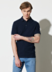 Wrangler Polo Yaka Lacivert Erkek T-Shirt W231325410_Polo Yaka Tshirt