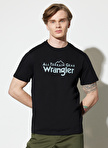 Wrangler Bisiklet Yaka Siyah Erkek T-Shirt W231729001_Bisiklet Yaka Tee ATG