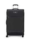 Siyah Unisex Çekçekli Kumaş Valiz JOY TROLLEY EXPANDABLE Nero