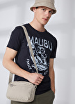 Fred Mello Bisiklet Yaka Siyah Erkek T-Shirt FM23S31TGBLACK