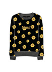 Vans Desenli Kız Çocuk Siyah Sweatshırt VN00077WBLK1 SUNFLORAL CREW