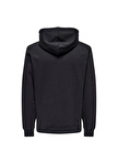 Only & Sons Lacivert Erkek Kapüşon Yaka Baskılı Sweatshirt 22026412_ONSCARL REG MOUNTAIN SWEAT