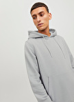 Jack & Jones Kapüşon Yaka Beyaz Erkek Sweatshırt 12242176_JCOREACT SWEAT HOOD