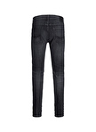 JJILIAM JJORIGINAL SQ 349 Siyah Erkek Düşük Bel Skinny Fit Denim Pantolon 12244278