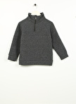 Koton Koyu Gri Erkek Çocuk Sweatshirt 4WKB10119TK