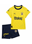 Puma Sarı Erkek Çocuk Fenerbahçe Forma 77201104 FSK Away Babykit