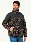 Jack Wolfskin Çok Renkli Erkek Polar Sweatshırt Maarweg Print Jkt