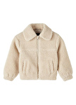 Name İt Krem Kız Bebek Mont NMFMAKOA TEDDY JACKET PB