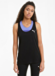 Puma 58685401-Active Tank Siyah Yuvarlak Yaka Regular Fit Kadın Atlet