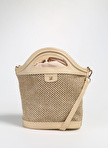 Bej Kadın 37x27x15 cm Tote Çanta STRAW-ROIZ