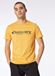 Discovery Expedition Hardal Erkek Bisiklet Yaka T-Shirt D4SM-TST3290