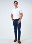 Back and Bond Normal Bel Normal Paça Slim Fit Lacivert Erkek Pantolon B33W32000