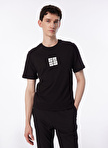 Jack & Jones Bisiklet Yaka Siyah Erkek T-Shirt JCOJAVION TEE SS CREW NECK EXC