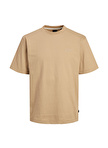 Jack & Jones Bisiklet Yaka Kahve Erkek T-Shirt JPRBLAFELIX SS TEE