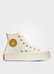 Converse Krem Kadın Deri Lifestyle Ayakkabı A07204C CHUCK TAYLOR ALL STAR MO