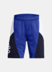 Under Armour Lastikli Bel Bol Kesim Mavi Erkek Şort 1380334-401-Curry Boys Splash Short