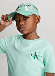 Calvin Klein Mavi Erkek Şapka SLANTED MONOGRAM EMBR BB CAP