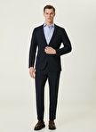 Network Normal Bel Slim Fit Lacivert Erkek Takım Elbise 1090705