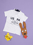 U.S. Polo Assn. Beyaz Erkek Çocuk Regular Fit Polo T-Shirt T-MANCAKIDS