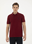 U.S. Polo Assn. Bordo Erkek Slim Fit T-Shirt GTP04IY024