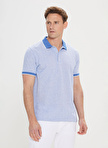 Altınyıldız Classics Mavi Erkek Polo T-Shirt 4A4824200026