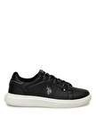 U.S. Polo Assn. Siyah Erkek Sneaker ARES 4FX