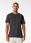 Billabong EBYZT00175_STACKED ARCH PK TEES Siyah Erkek Bisiklet Yaka Regular Fit T-Shirt