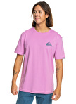 Quiksilver Pembe Erkek O Yaka  Standart Fit Baskılı T-Shirt EQYZT07657_MW MINI LOGO SS