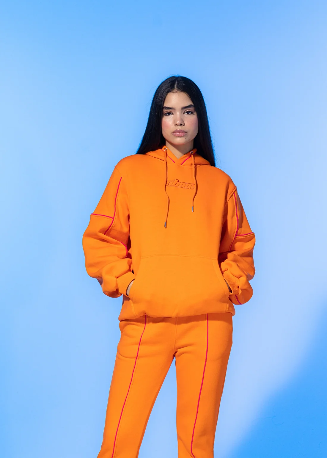 Vivid Flame Orange Sweatshirt