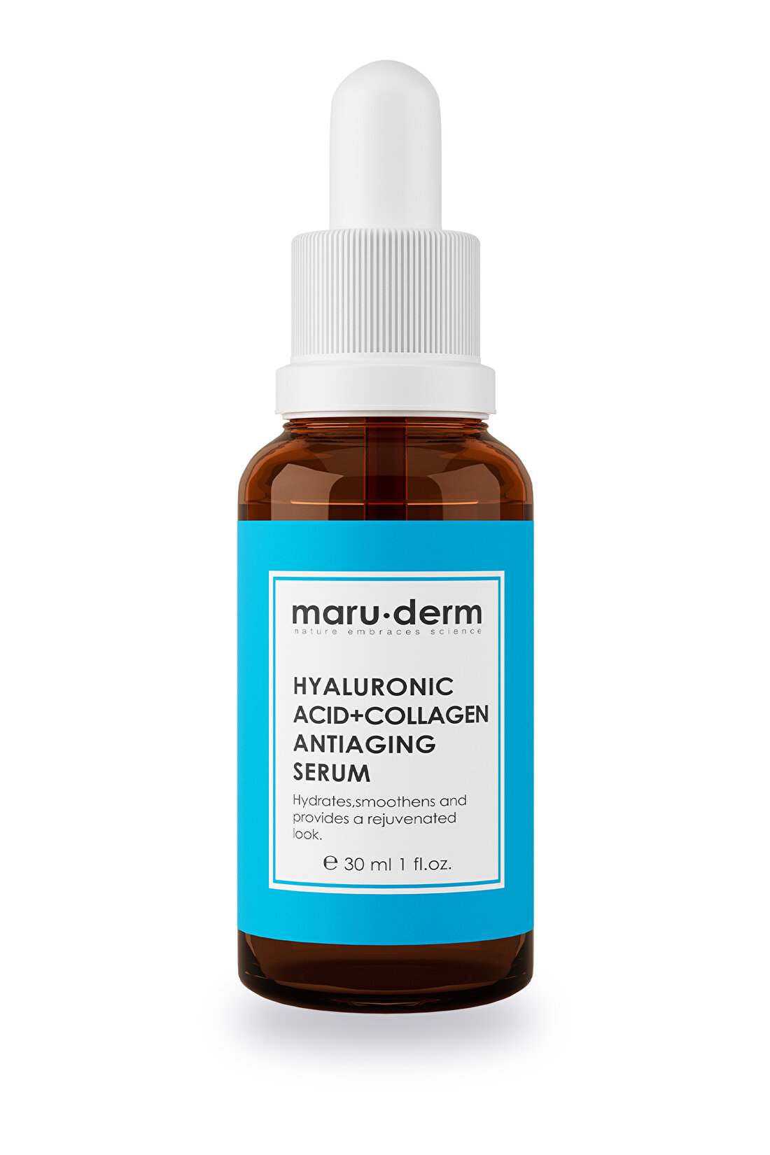 Maru.Derm Hyalüronik Asit & Kolajen Cilt Bakım Serumu 30 ml