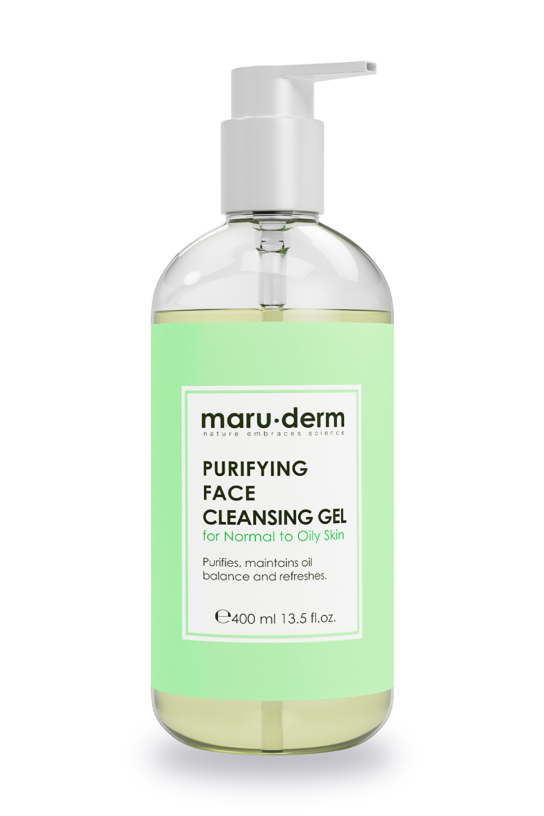 Maru.Derm Maruderm Karma Ve Yağlı Ciltlere Özel Salisilik Asit Yüz Temizleme Jeli 400 ml