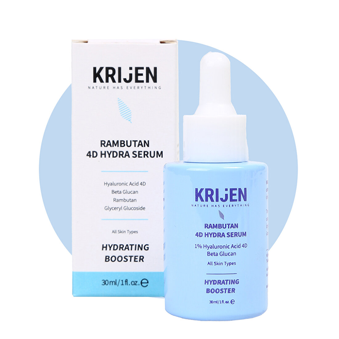 RAMBUTAN 4D Hydra Yoğun Nemlendirici Serum | Hyaluronic Acid 4D + Beta Glucan