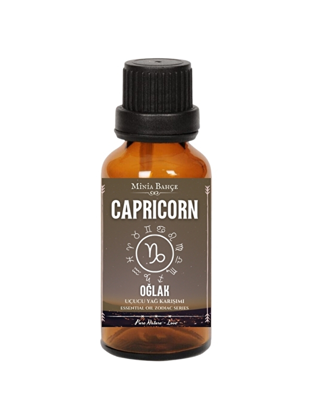 Oğlak Burcu - Capricorn, Uçucu Yağ Karışımı, 10ml