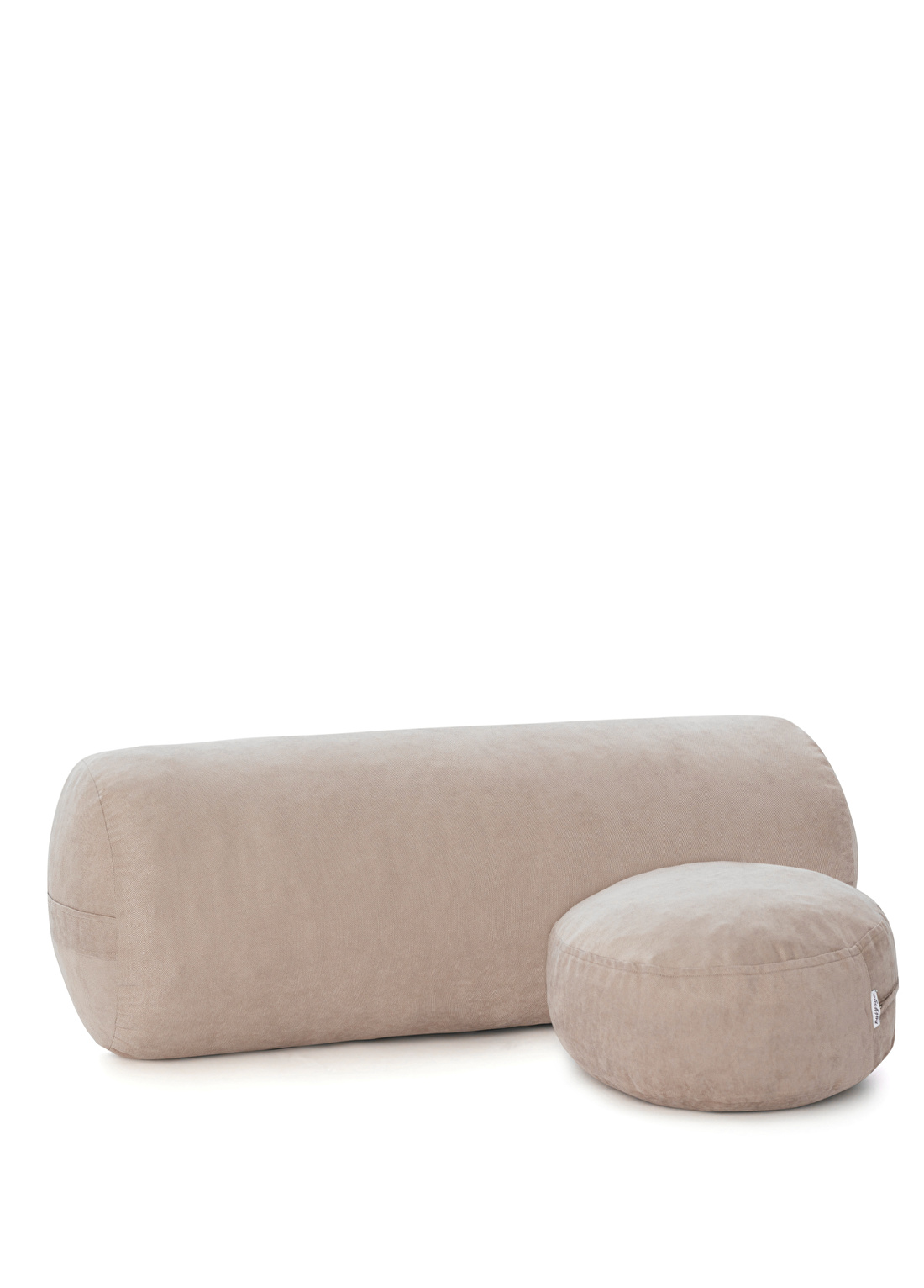 Bej Bolster & Meditasyon Minderi