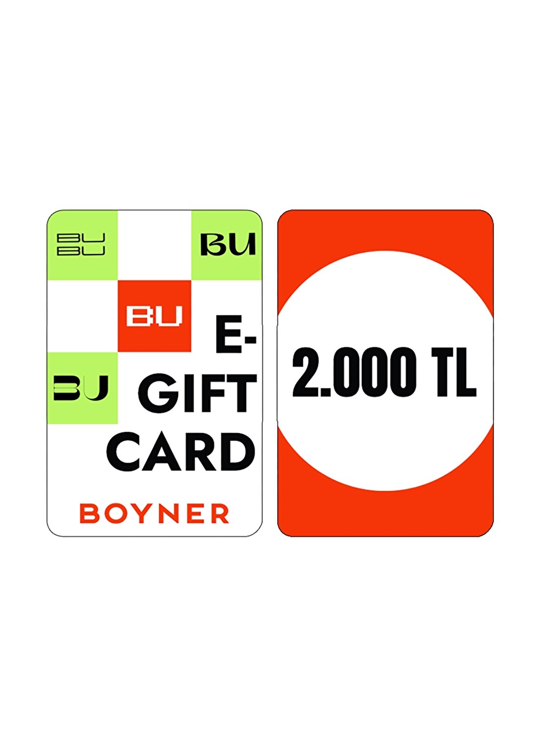 Boyner Digital Hediye Kartı 2000 TL