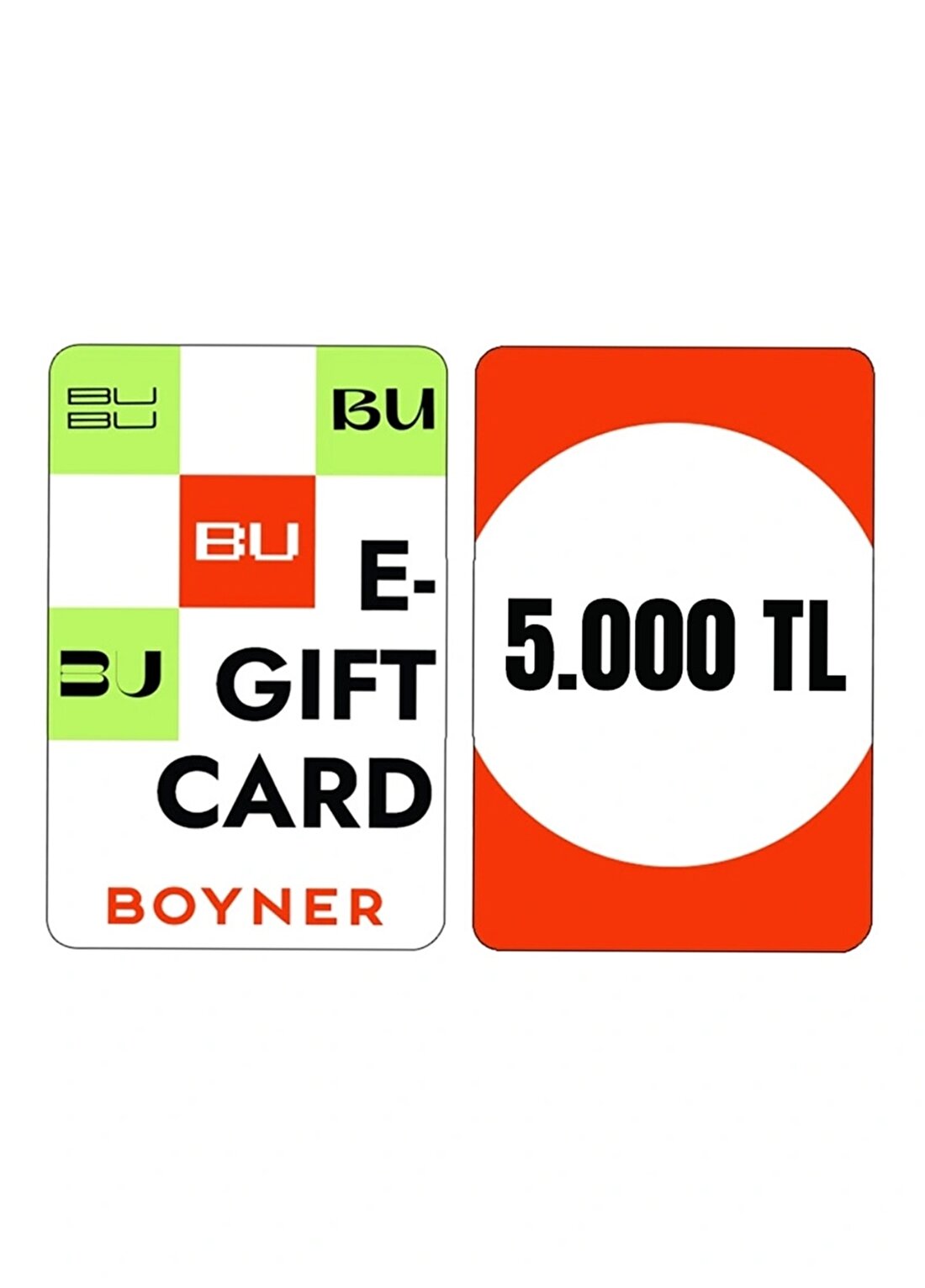 Boyner Digital Hediye Kartı 5000 TL