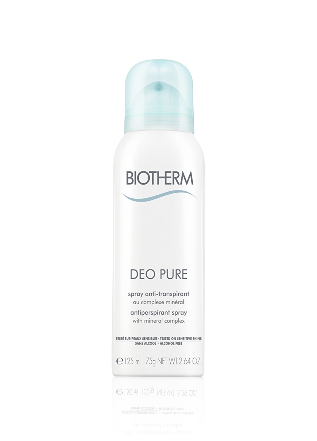 Biotherm Deo Pure Sprey Kadın Vücut Deodorant 125 Ml