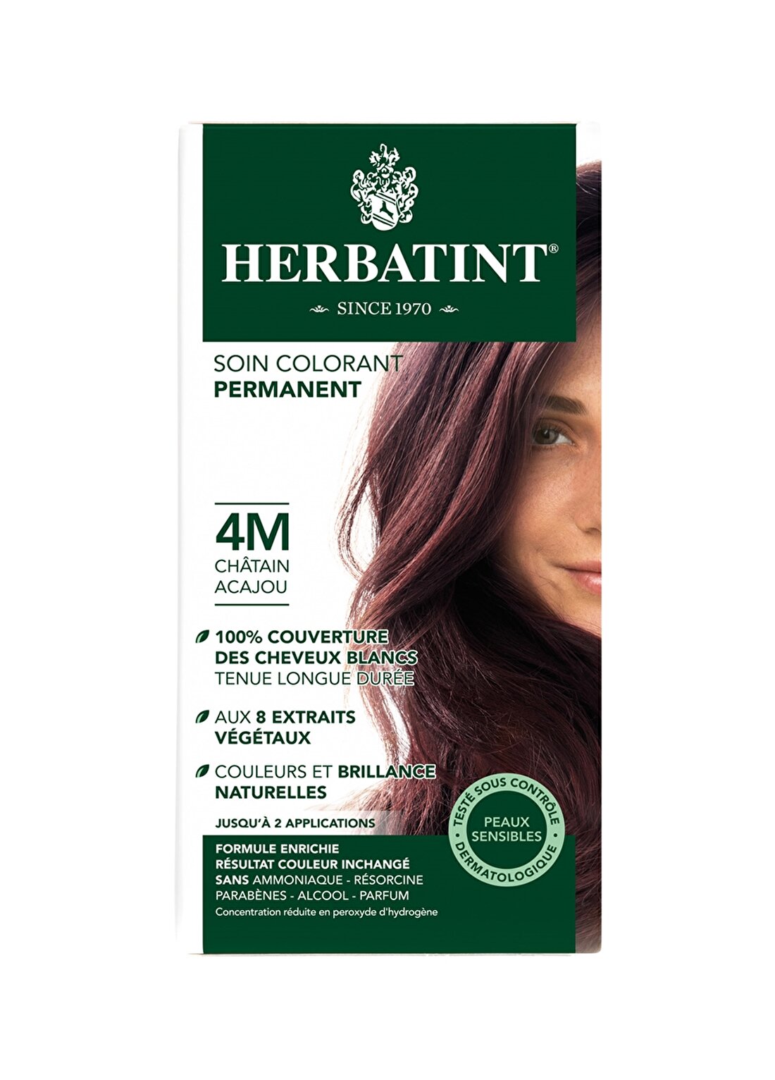 Herbatint 4M Chatain Acajou Saç Boyası