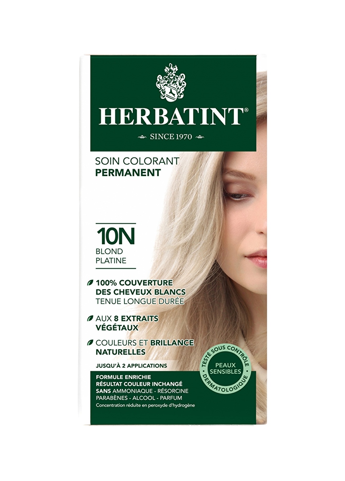 Herbatint 10N Blond Platine Saç Boyası