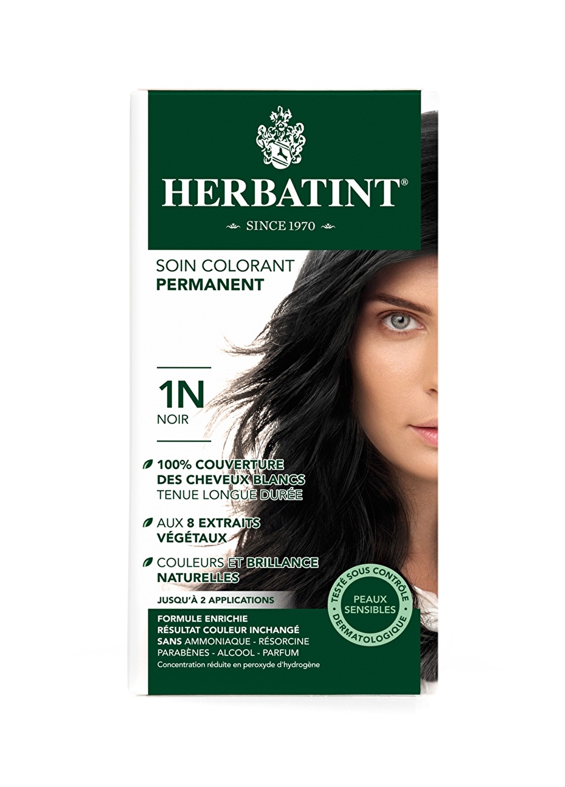 Herbatint 1N Noir Saç Boyası